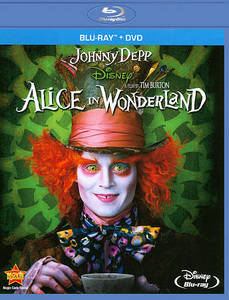 Alice in Wonderland (Blu-ray/DVD, 2011, 2-Disc Set) Same Day Shi